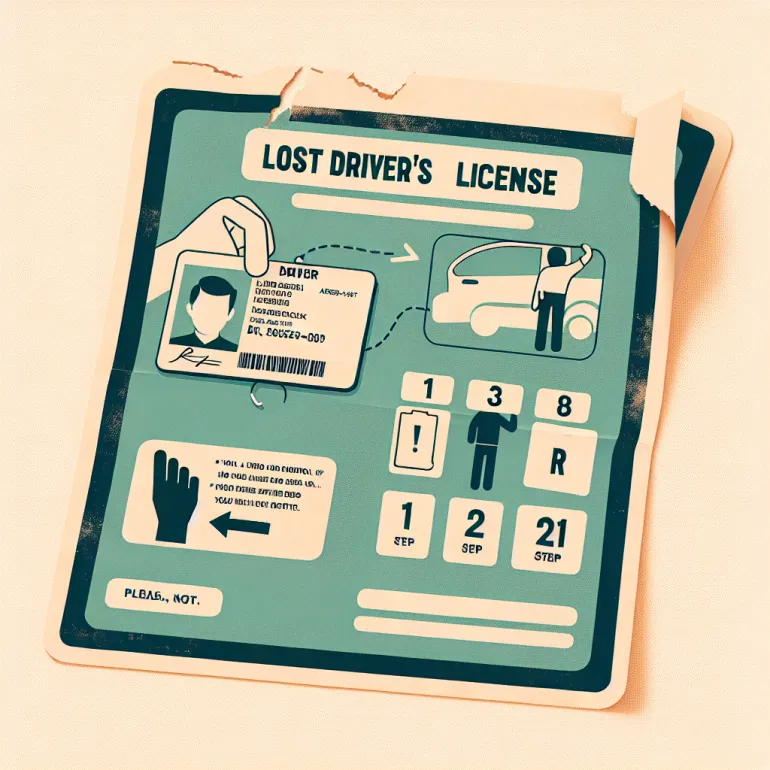 Пошаговое Руководство По Восстановлению Утерянного Водительского Удостоверения