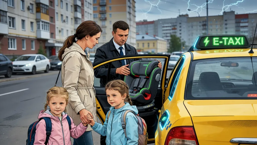 Электромобили рвутся в такси. Депутат открывает дверь!